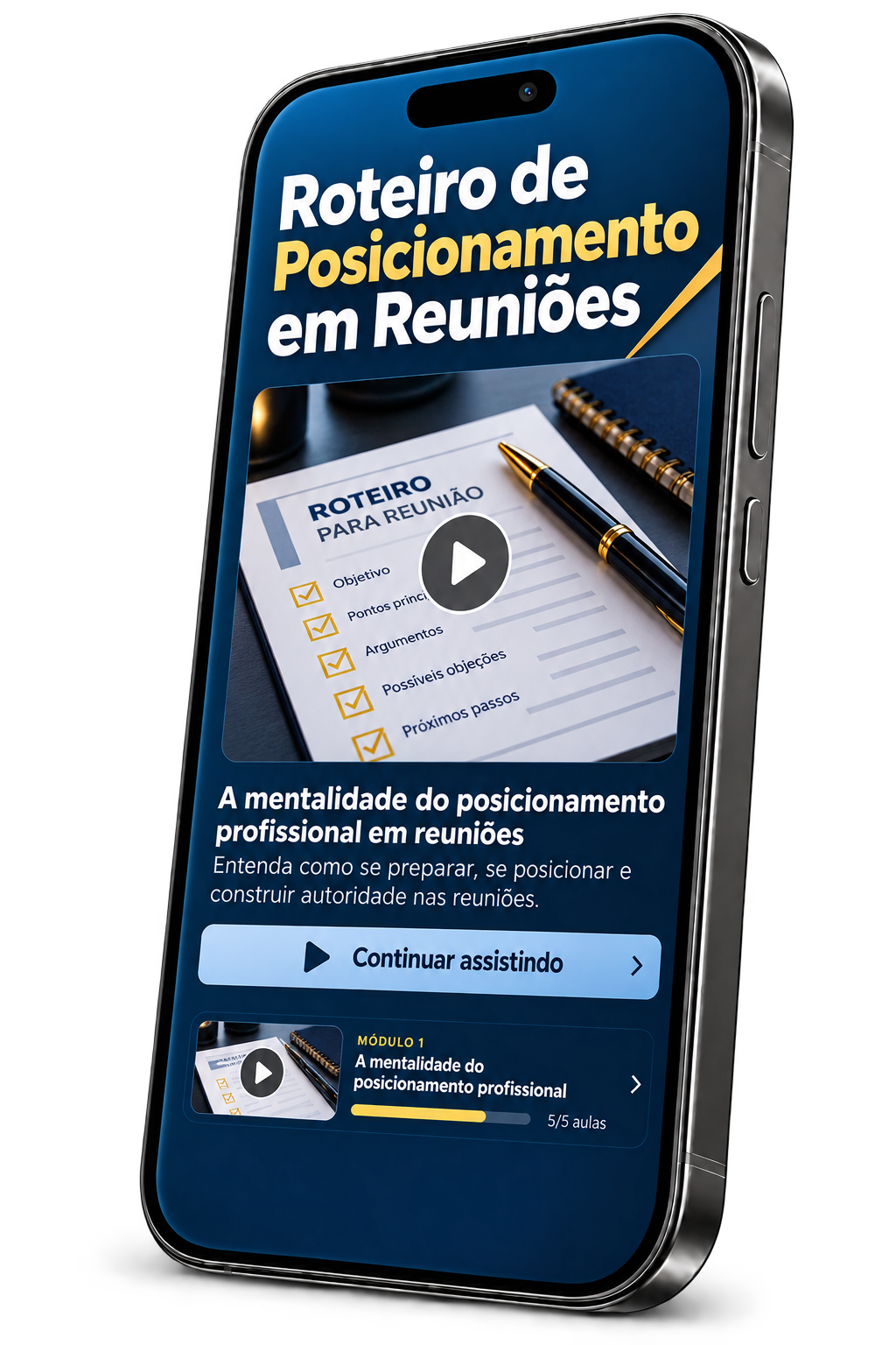 Script de Posicionamento em Reuniões